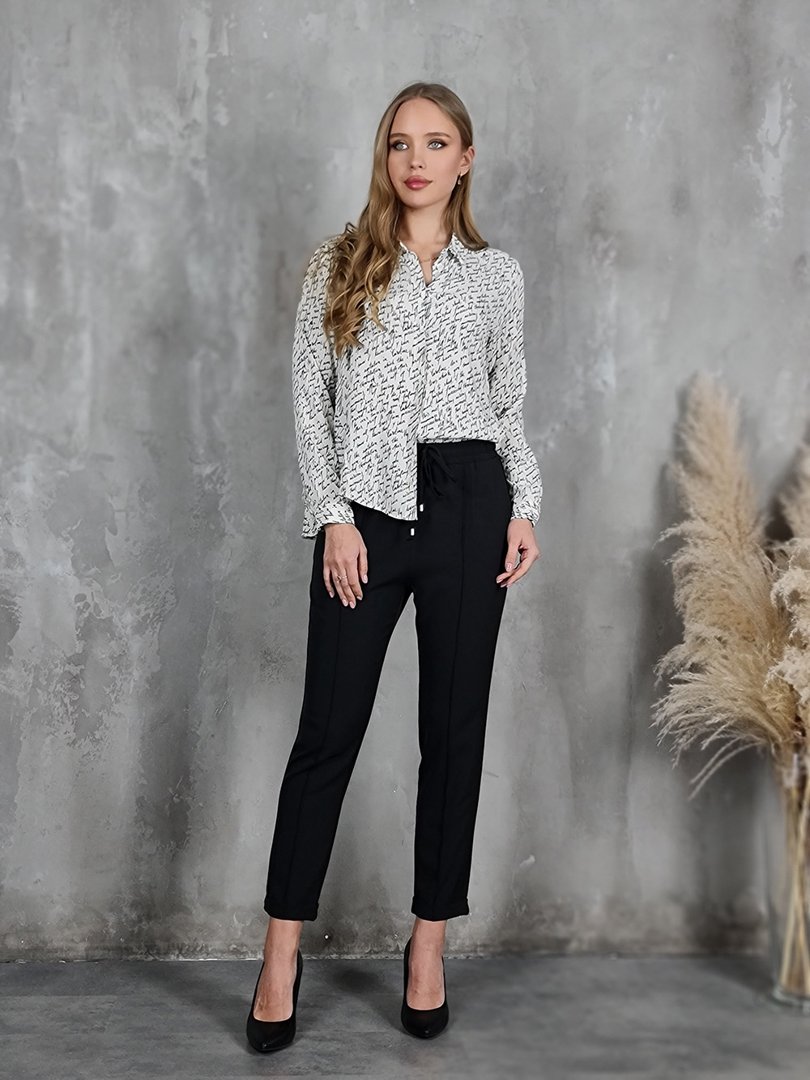 Рубашка Imperial с надписями молочная, фотография №3