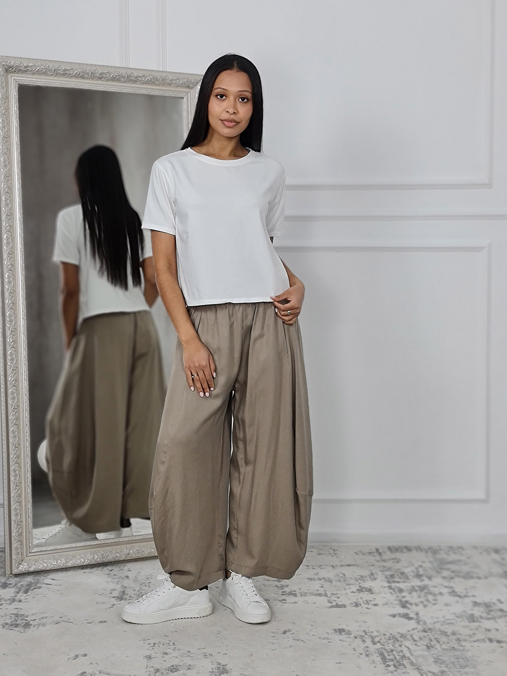 Футболка MIHO'S базовая белая , фотография №2