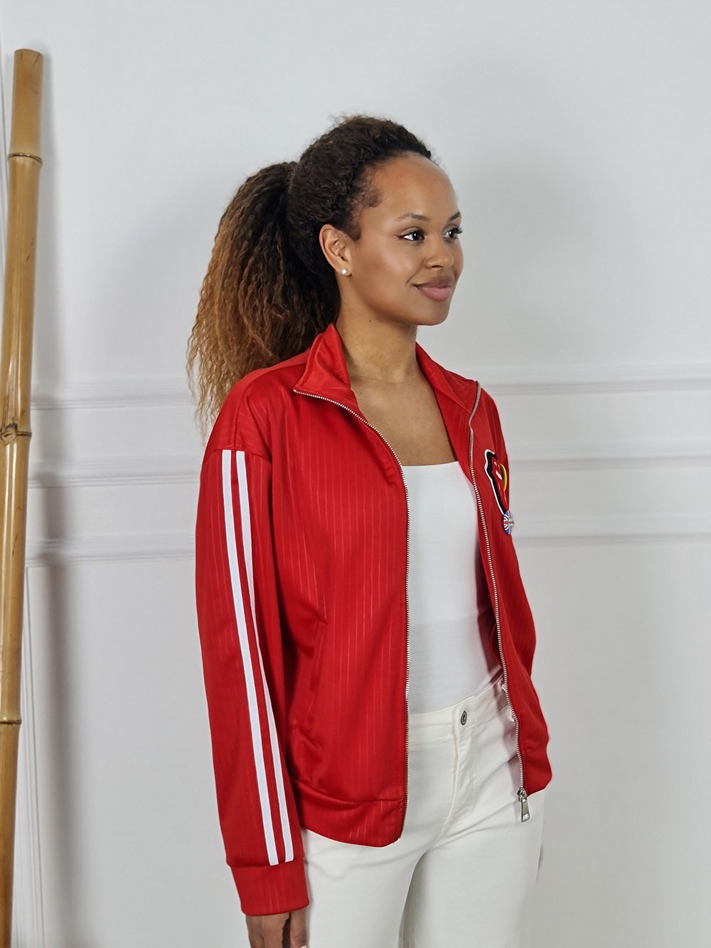 Бомбер Vicolo красный, фотография №3