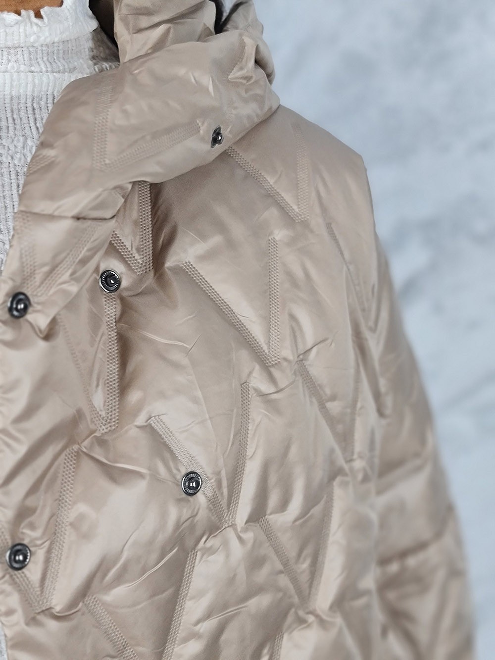 Куртка Monte Cervino рукав 3/4 на кнопках кэмел, фотография №2