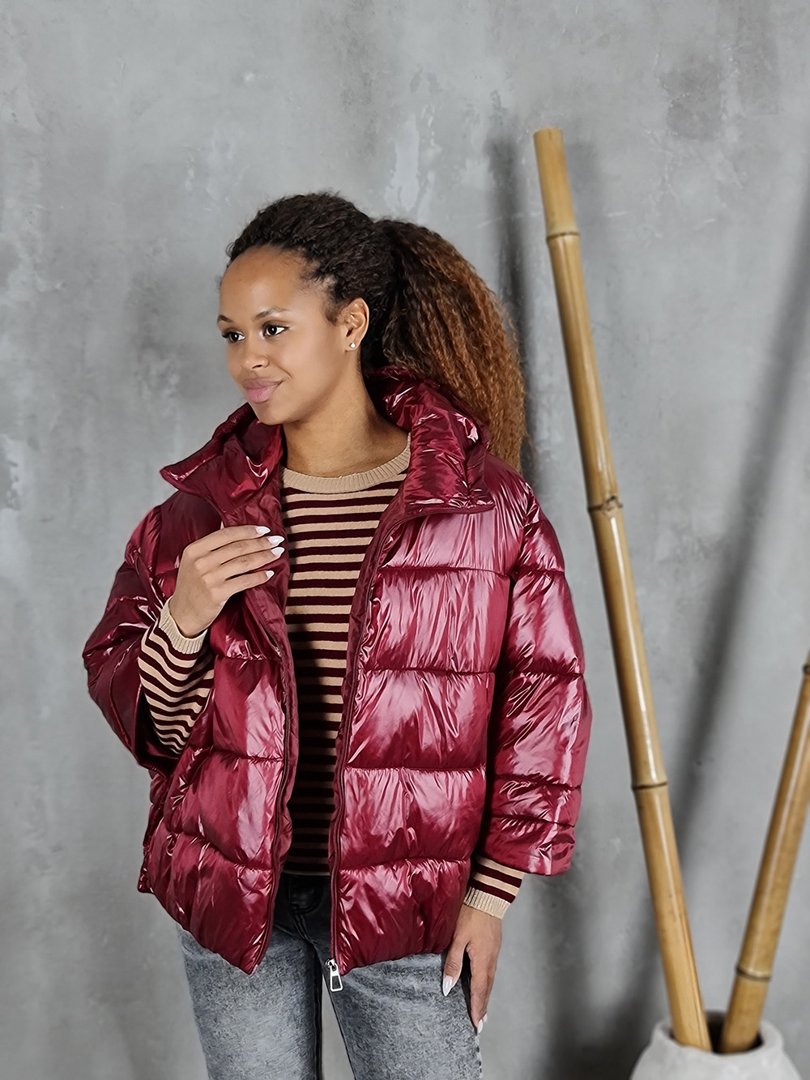 Куртка Monte Cervino рукава летучая мышь винный, фотография №1