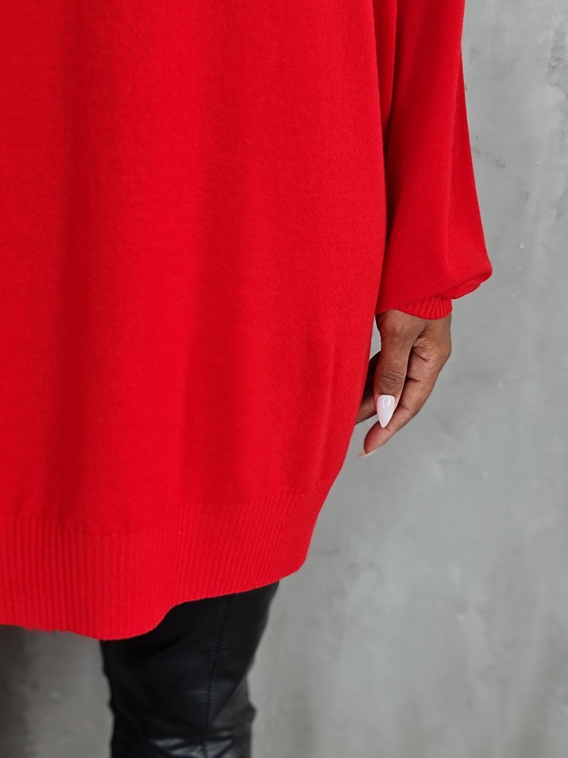 Джемпер Kontatto бесшовный красный, фотография №4