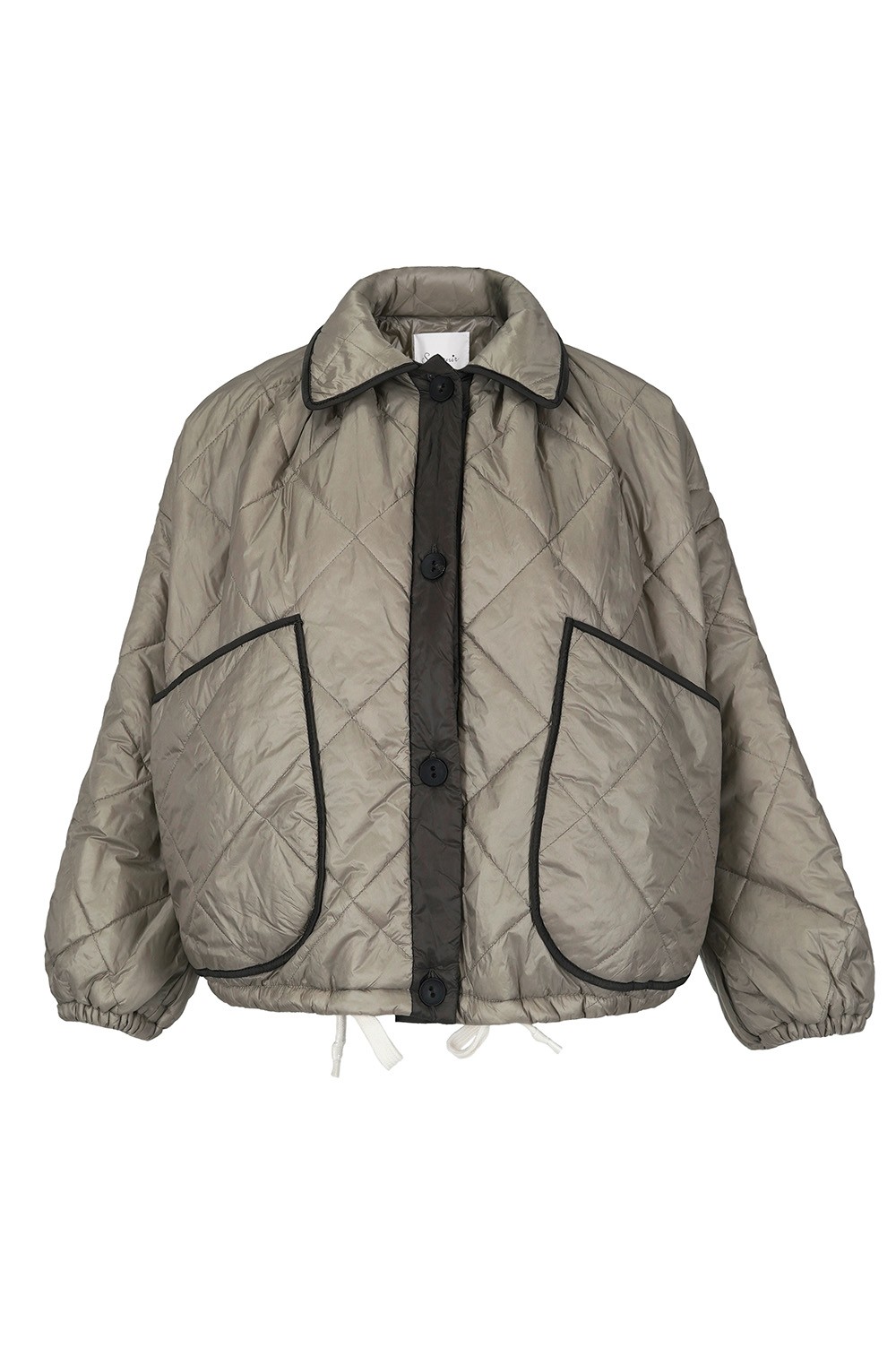 Куртка Souvenir на пуговицах с большими карманами хаки , фотография №4