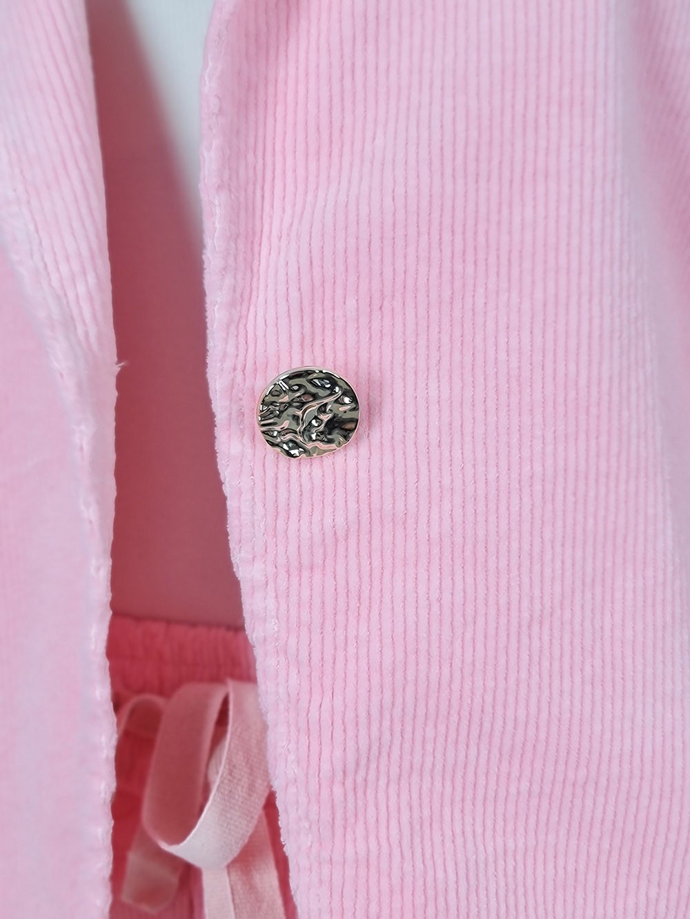 Костюм LIVAN'S вельветовый брюки и пиджак бабл-гам, фотография №5