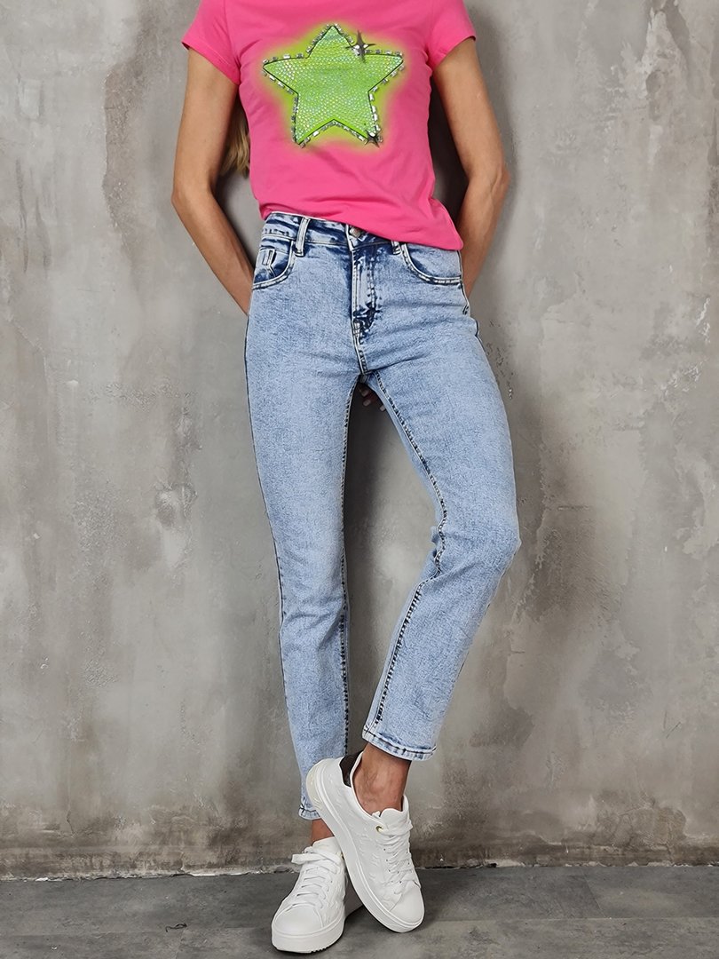 Джинсы Joleen прямые синие, фотография №1