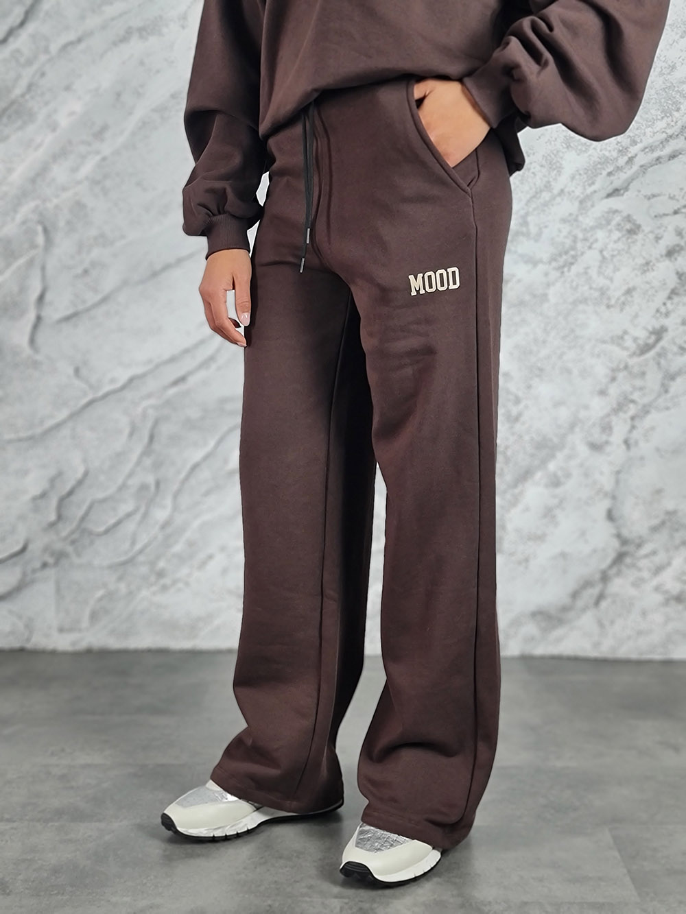 Костюм Barbara Alvisi с принтом "MILANO" шоколад, фотография №4