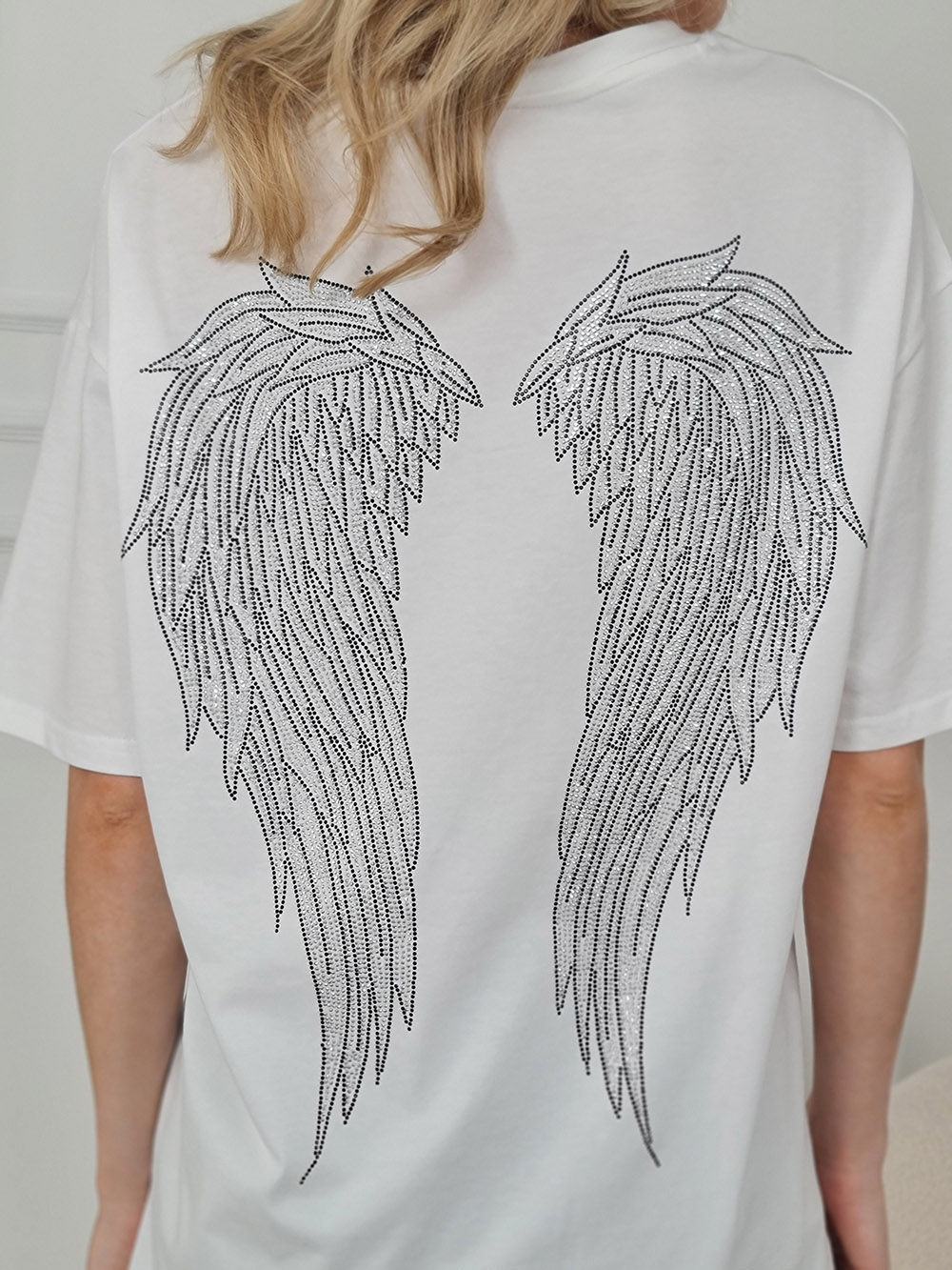 Футболка Y Two "angel" белая , фотография №4