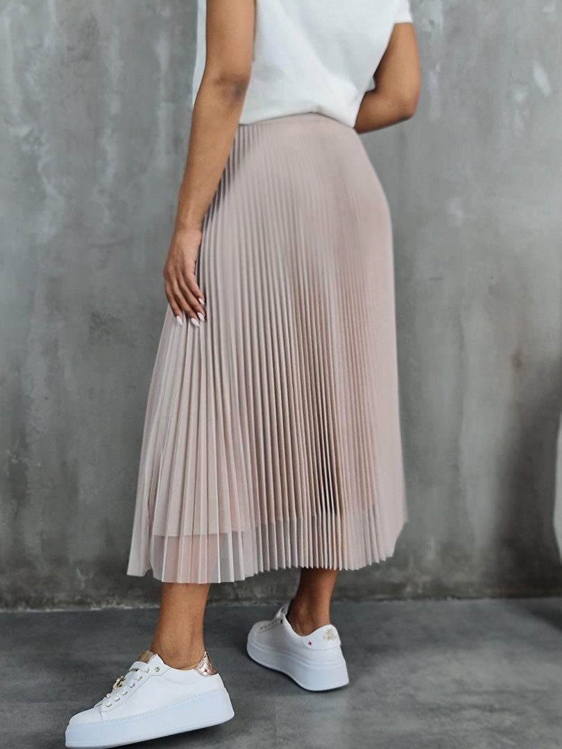 Юбка Imperial сетчатая плиссированная пудра , фотография №3