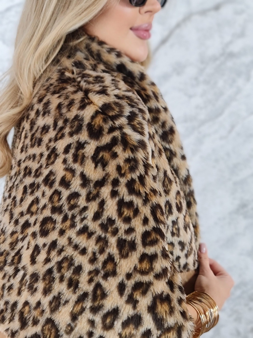 Куртка paquito песочная леопард , фотография №4