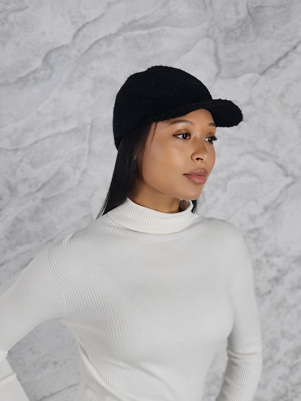 Кепка Alex Max утепленная черная, фотография №2