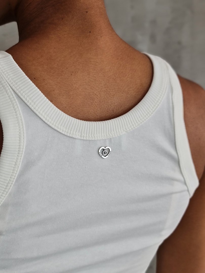 Топ Please пэчворк белый, фотография №4