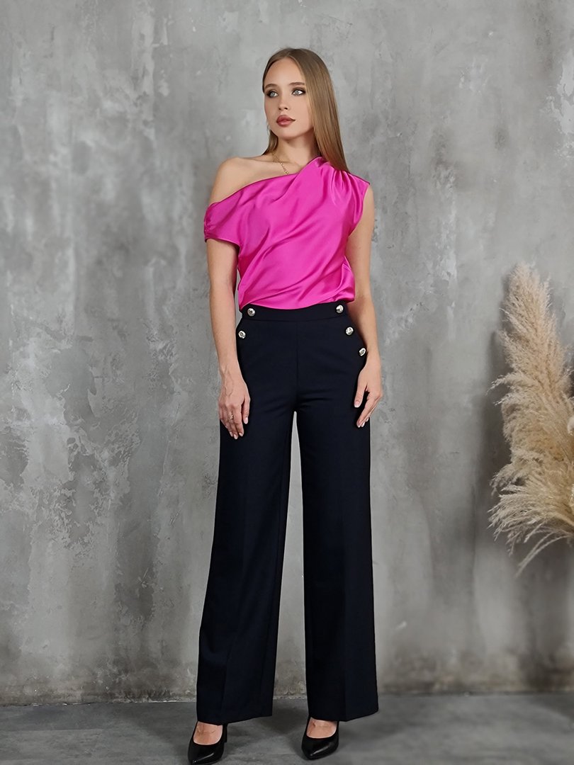 Топ Imperial атласный фуксия, фотография №2