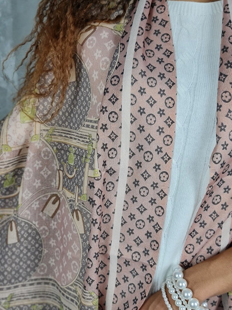 Шарф My Little Italy пудровый, фотография №3