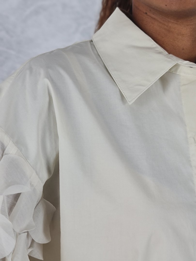 Рубашка Lara молочная, фотография №6