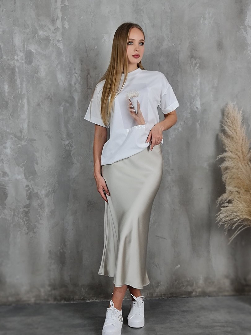 Футболка Imperial с мороженым белая, фотография №2