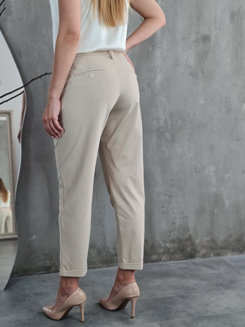 Костюм Naiif пиджак и брюки кремовый, фотография №2