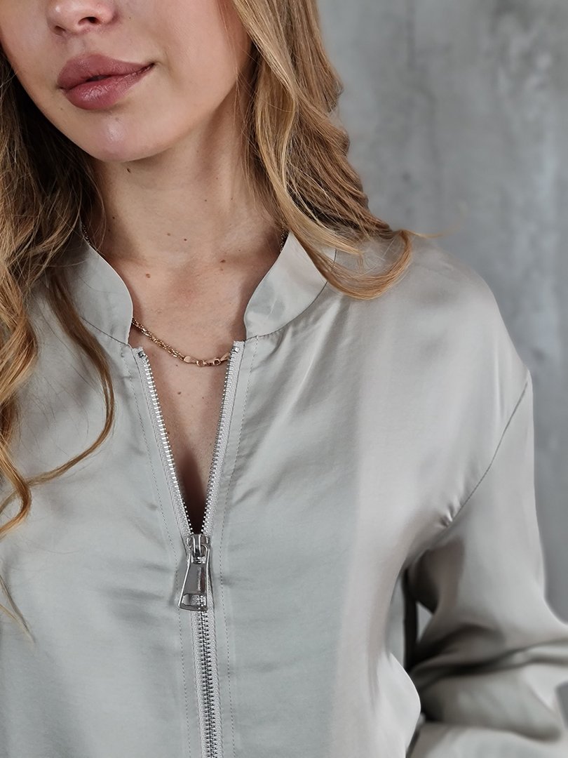 Костюм CLOTHÉ бомбер и брюки бежевый , фотография №4