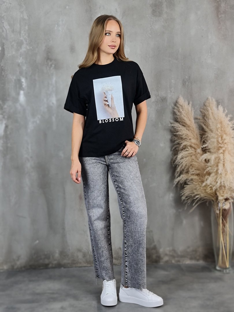 Футболка Imperial с мороженым черная , фотография №3