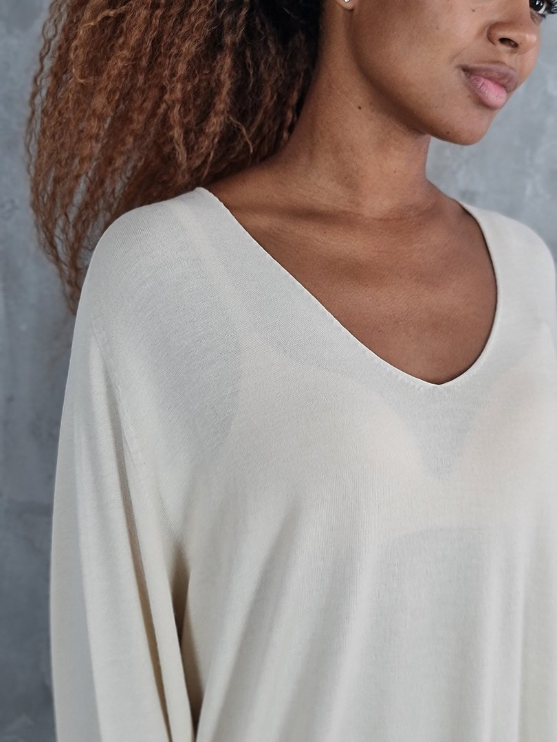 Джемпер Kontatto бесшовный бежевый, фотография №4