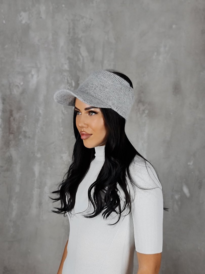 Головной убор Alex Max с козырьком серый, фотография №5