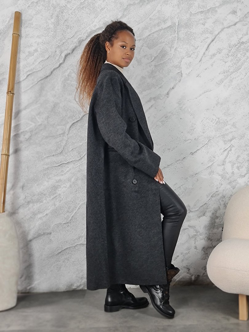 Пальто Lara серое, фотография №3