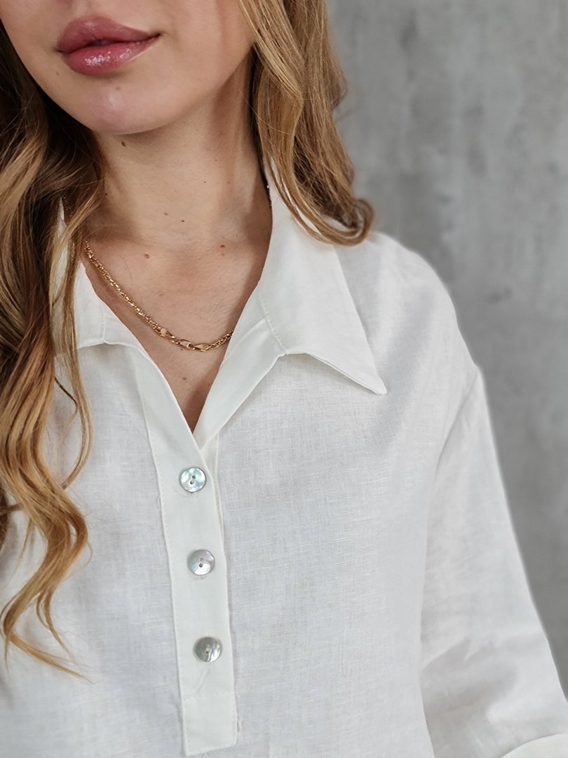 Рубашка MIHO'S белая, фотография №5