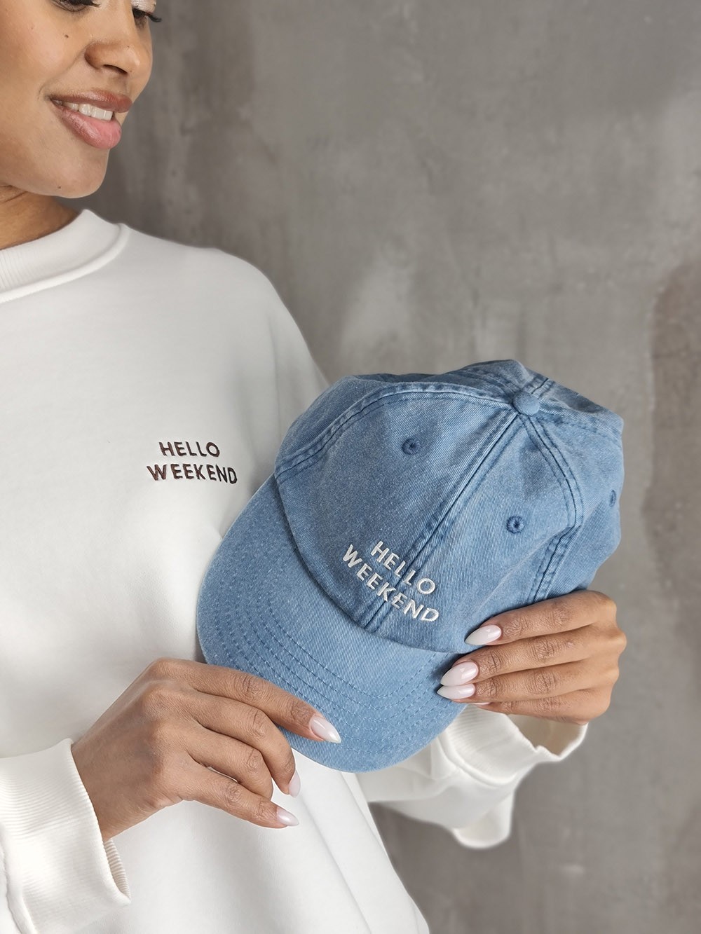 Бейсболка Vicolo голубая, фотография №1