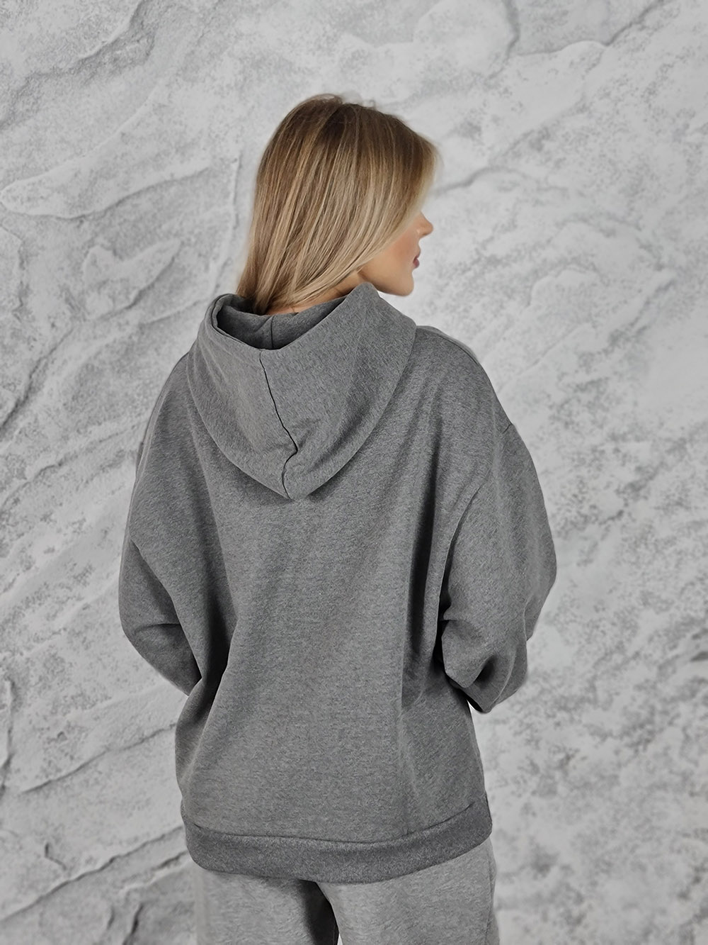 Худи Barbara Alvisi "ROME" серое, фотография №2