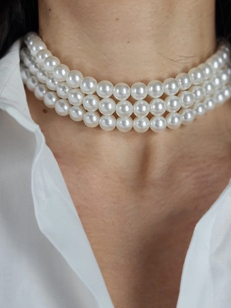 Чокер YILI ACCESSORI с жемчугом , фотография №2