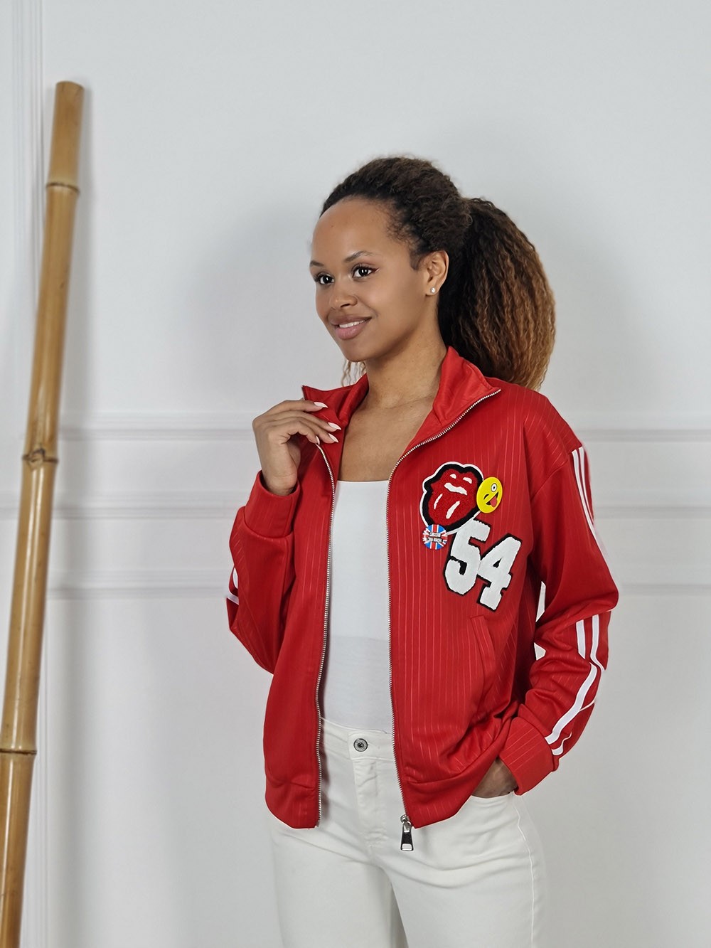 Бомбер Vicolo красный, фотография №1