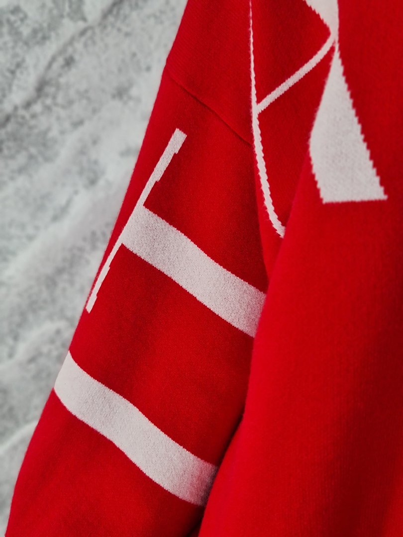 Костюм Barbara Alvisi джемпер и брюки красный, фотография №7