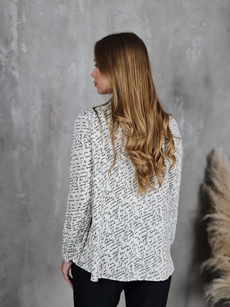 Рубашка Imperial с надписями молочная, фотография №4