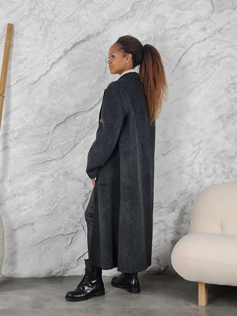 Пальто Lara серое, фотография №4