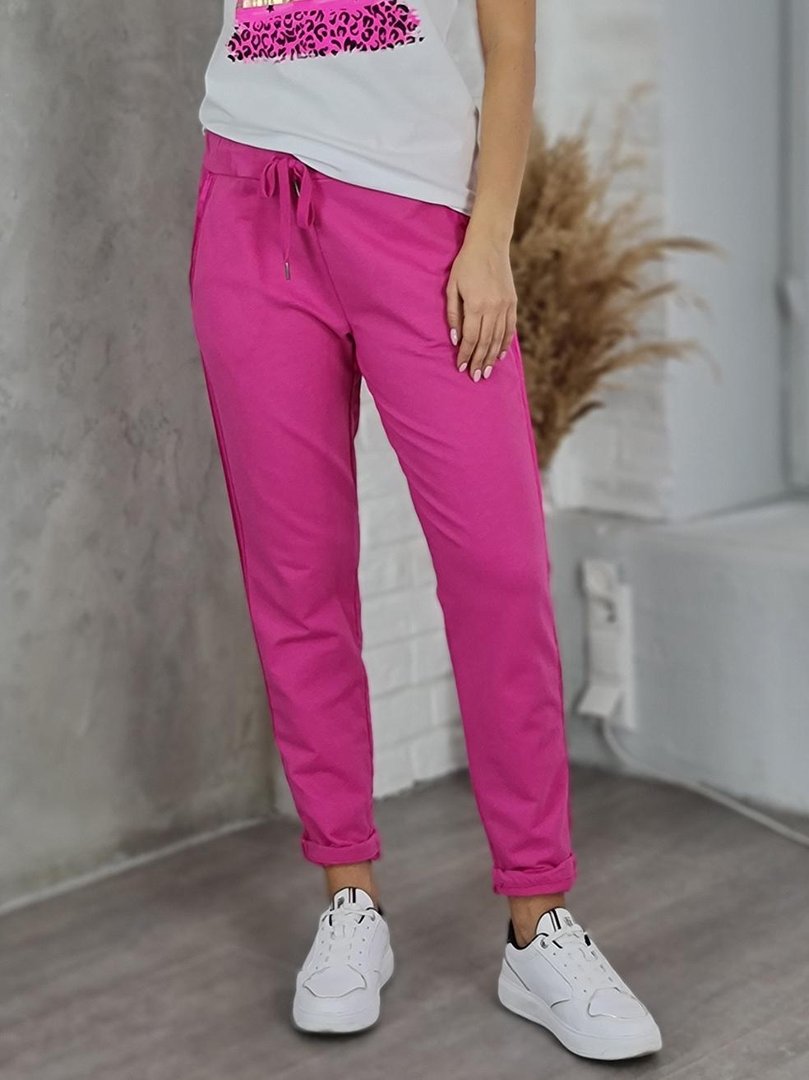 Брюки Naiif на завязочках фуксия, фотография №1