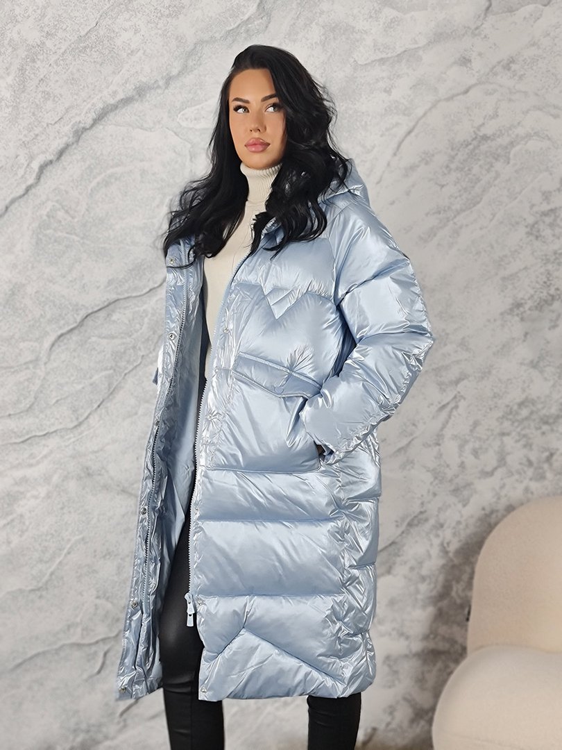 Пуховик Rinascimento голубой, фотография №2