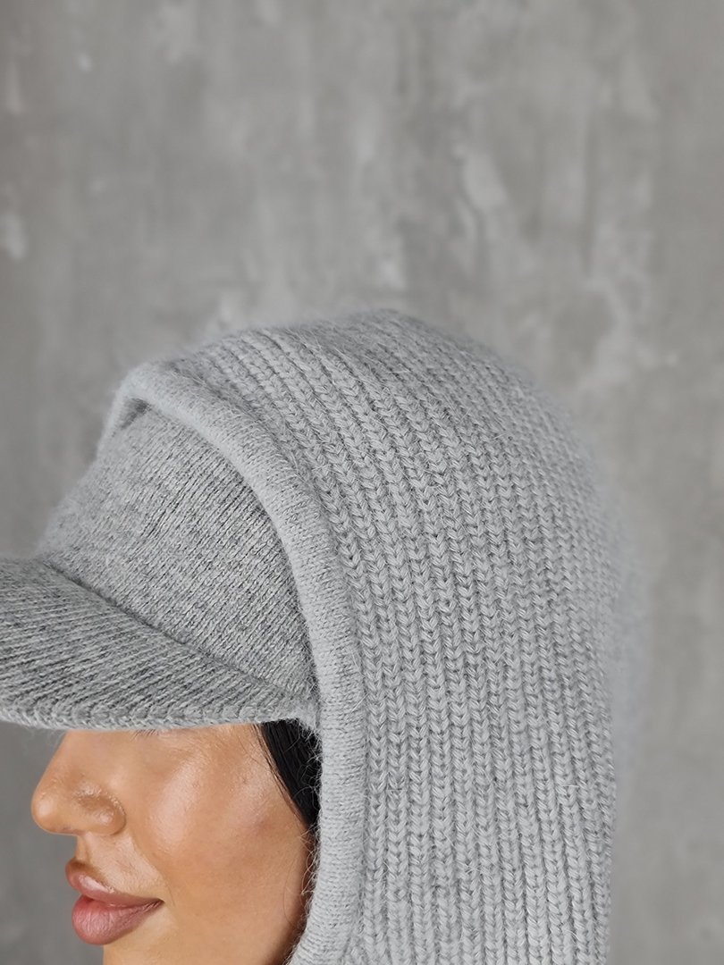 Головной убор Alex Max с козырьком серый, фотография №3