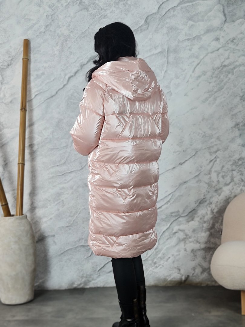 Пуховик Rinascimento пудровый, фотография №6