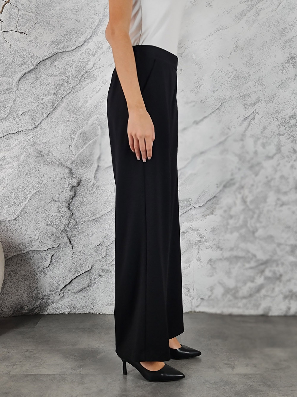 Брюки imperial резинка сзади черные, фотография №2