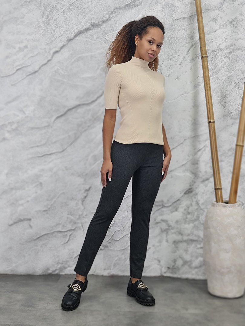 Брюки Paquito на резинке серые, фотография №2