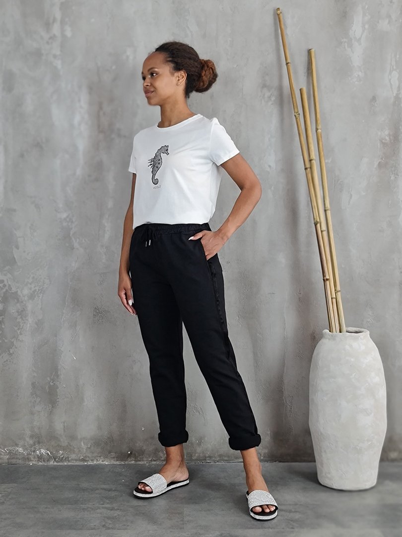 Футболка Vicolo морской конек белая, фотография №4