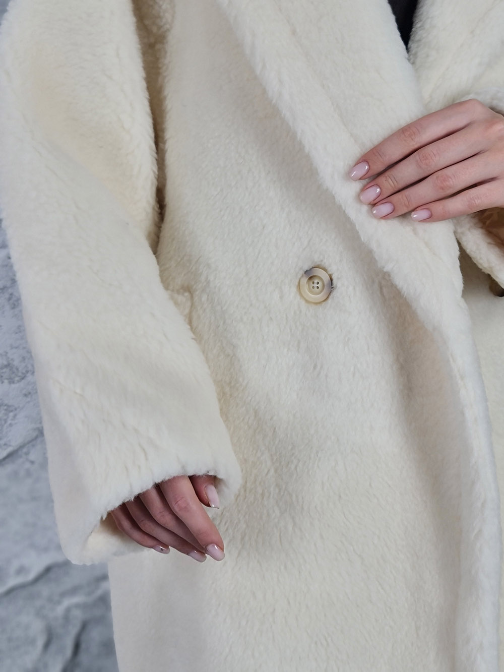 Шуба KOTHE длинная белая, фотография №4