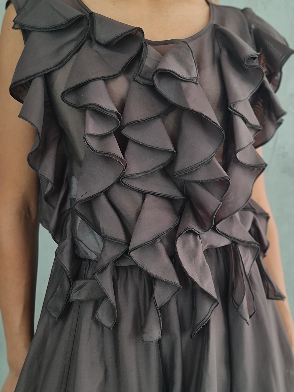 Костюм Imperial топ и юбка шоколад, фотография №4