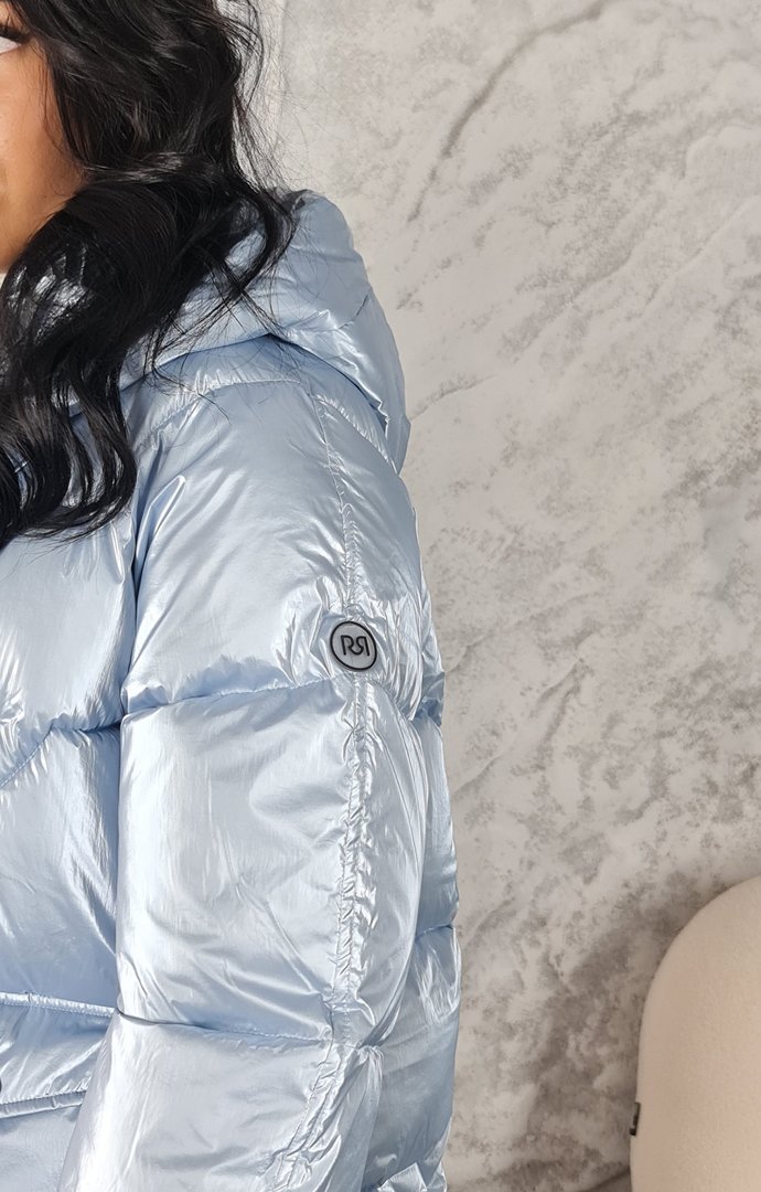Пуховик Rinascimento голубой, фотография №4