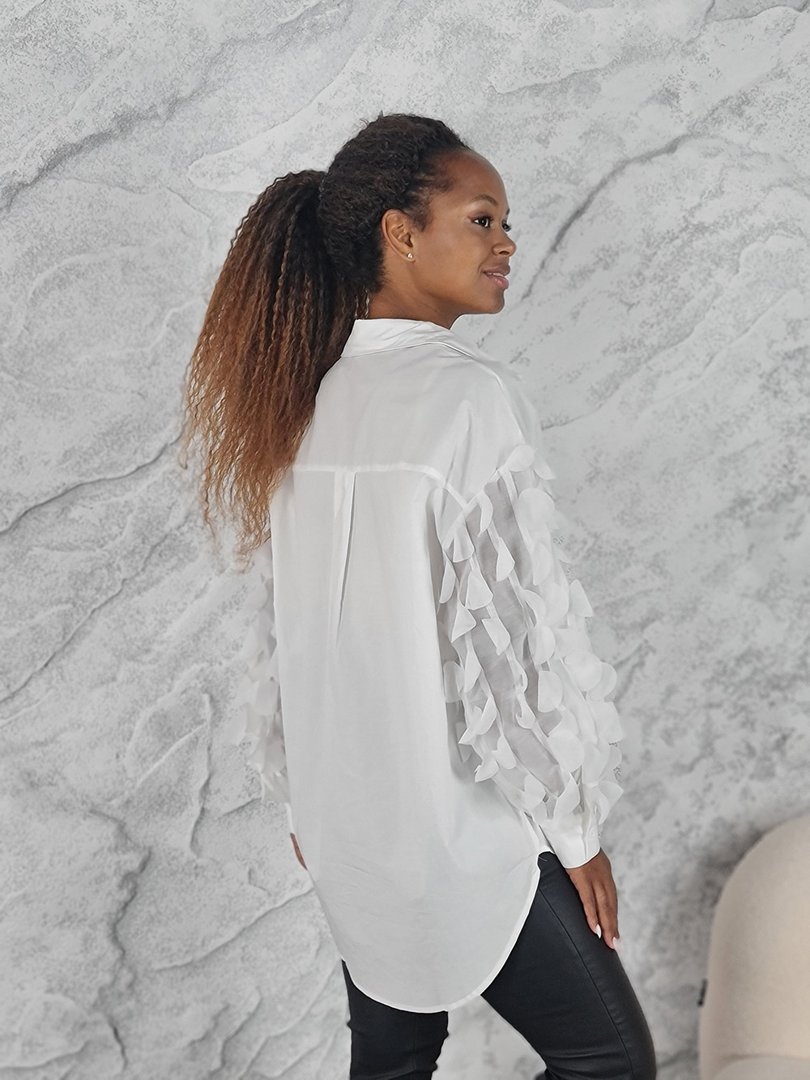 Рубашка Lara белая, фотография №3