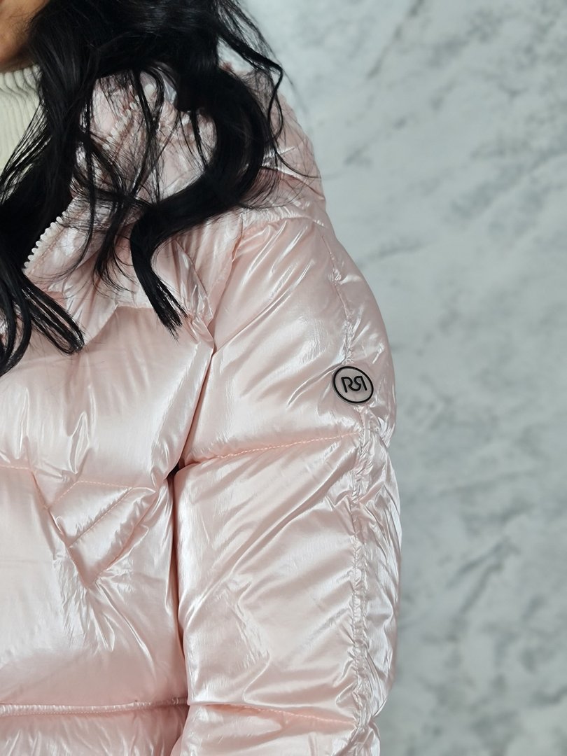 Пуховик Rinascimento пудровый, фотография №4