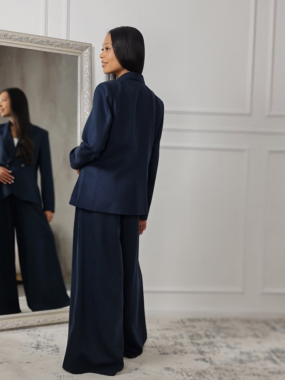 Пиджак CLOTHÉ двубортный синий , фотография №3