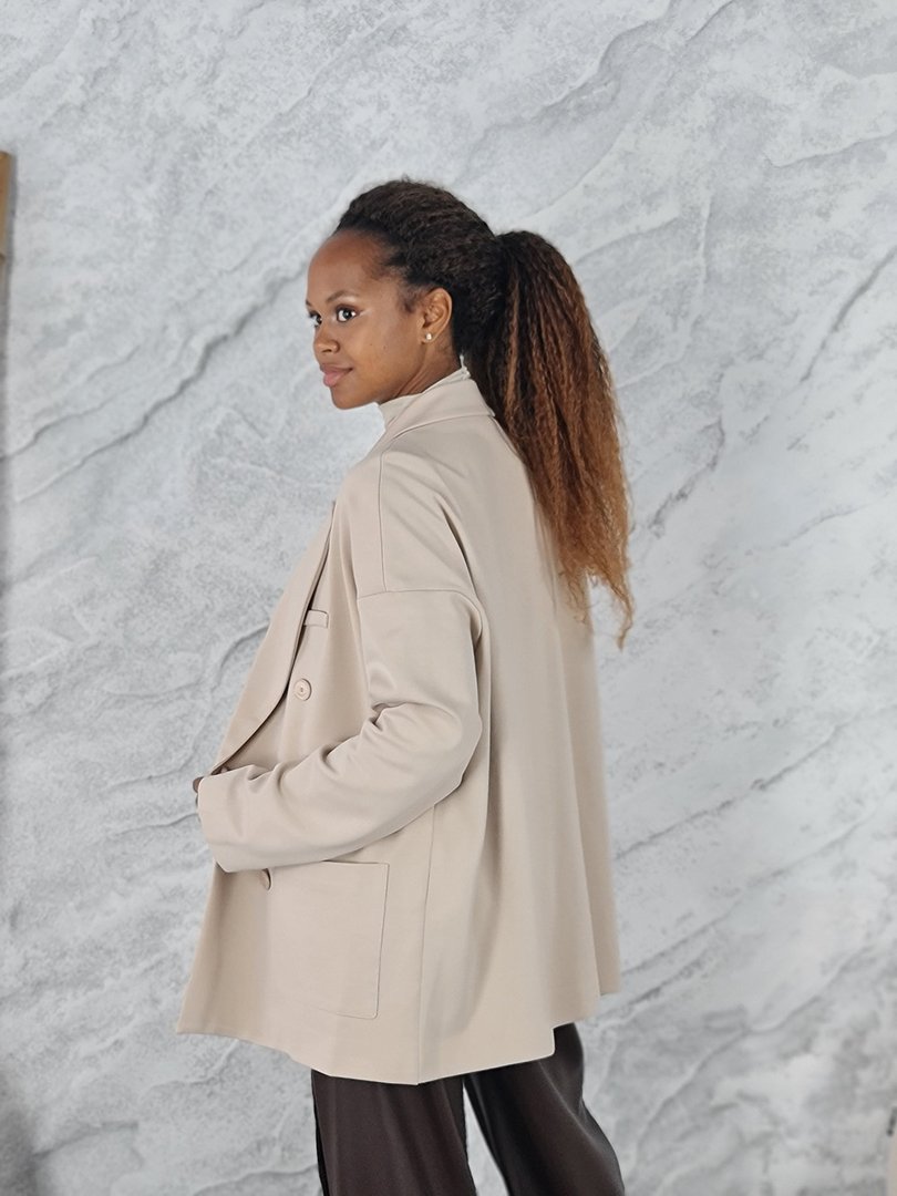 Пиджак Imperial с карманами бежевый, фотография №2