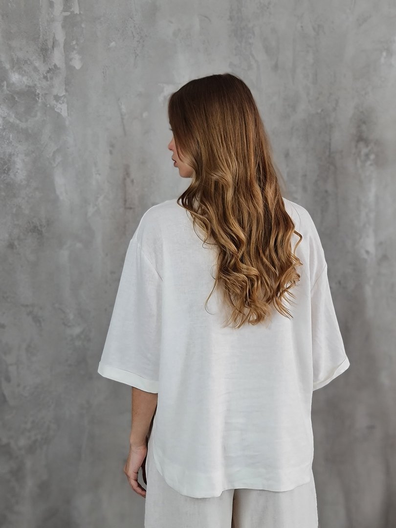 Рубашка MIHO'S белая, фотография №4