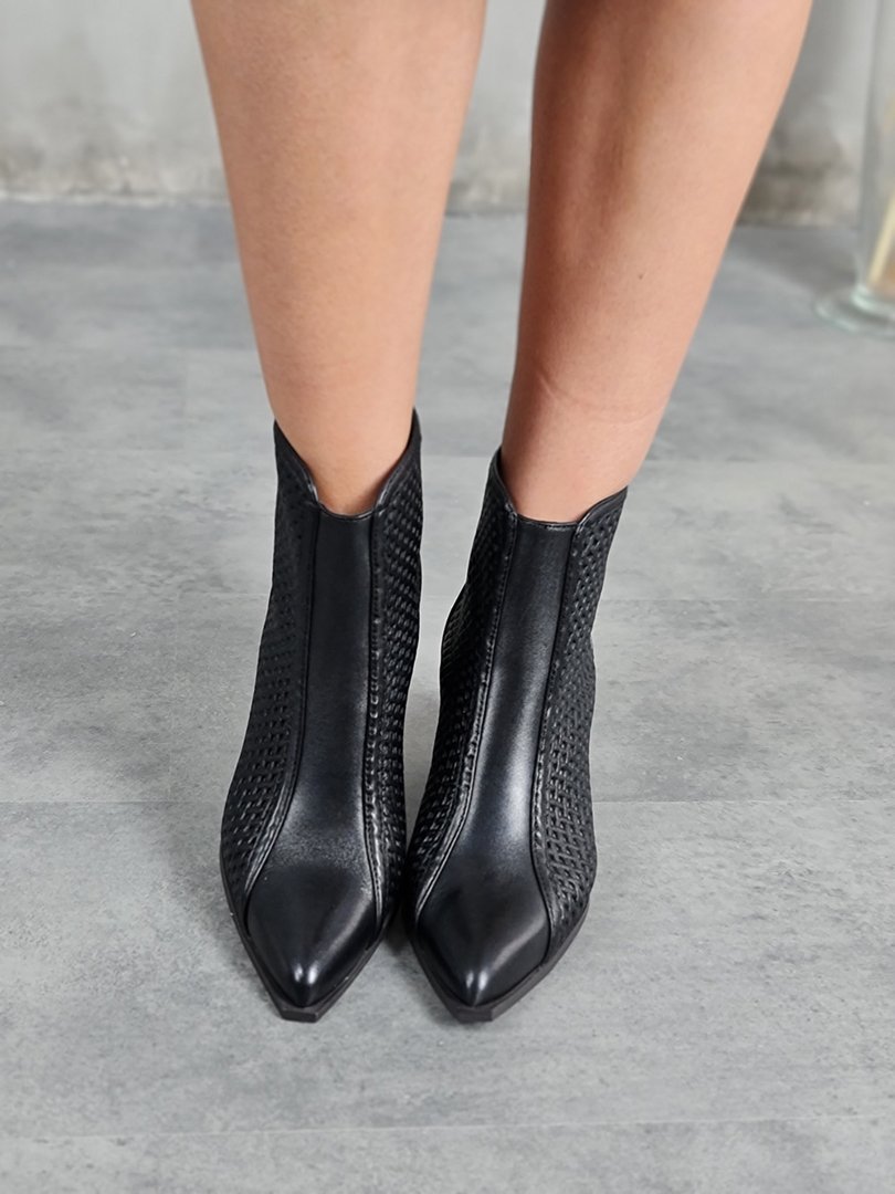 Ботильоны Liu Jo в сетку черные, фотография №2