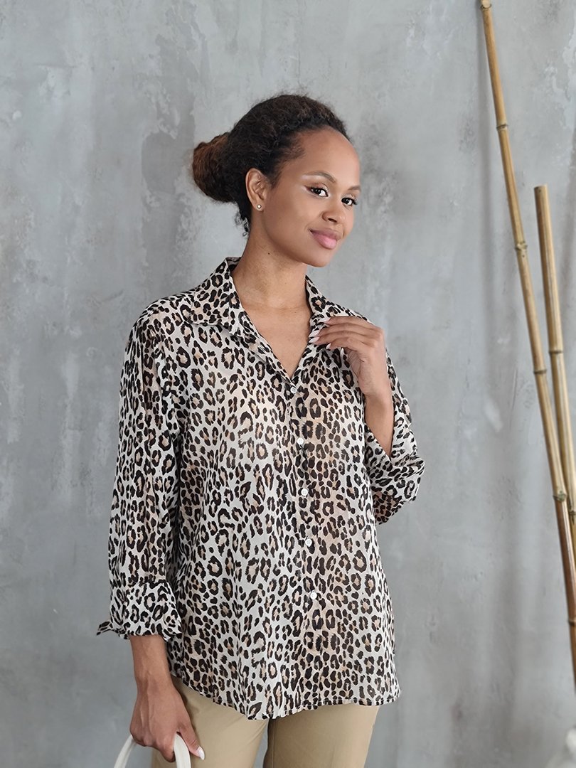 Рубашка PAQUITO леопард, фотография №3